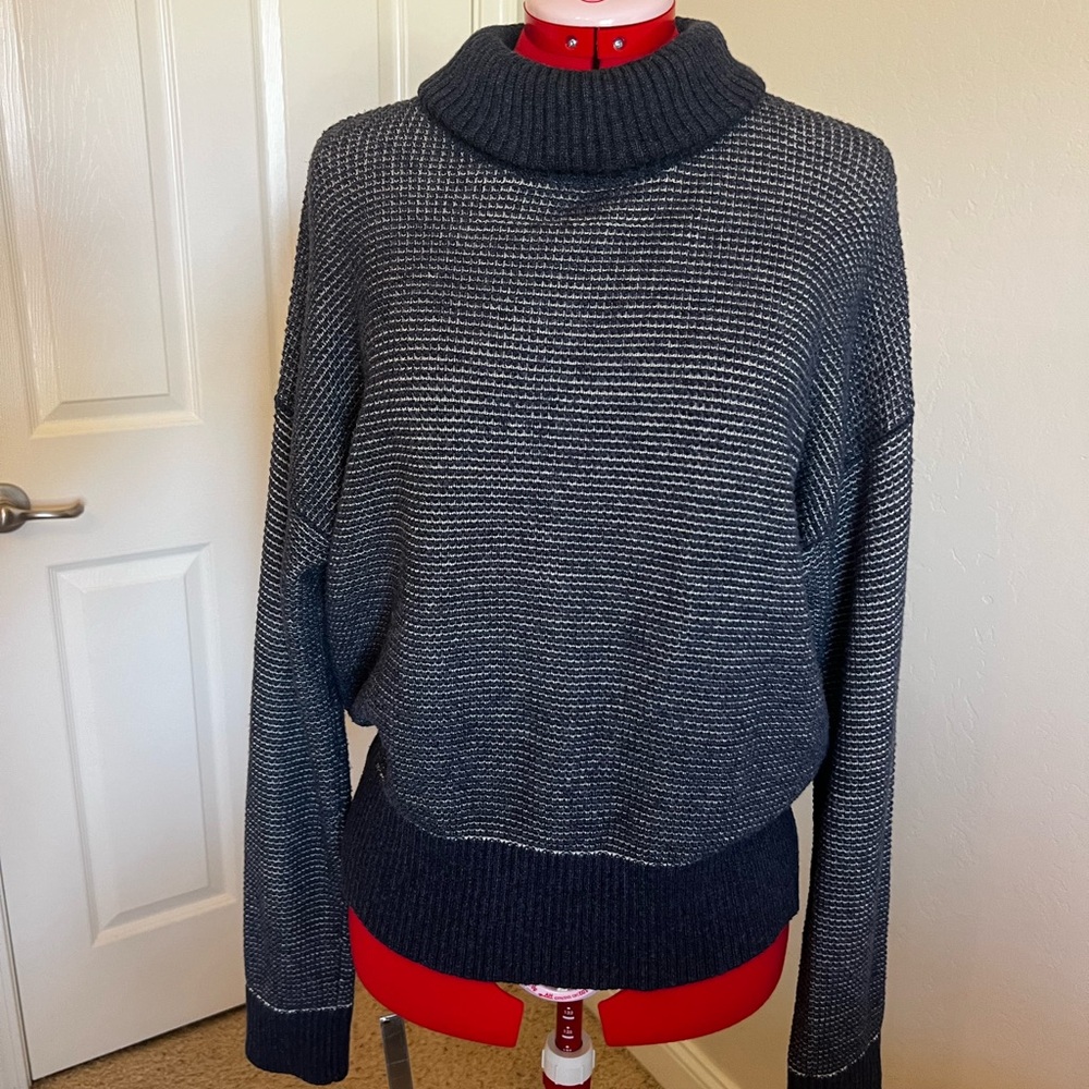 Slouchy Turtleneck Sweater